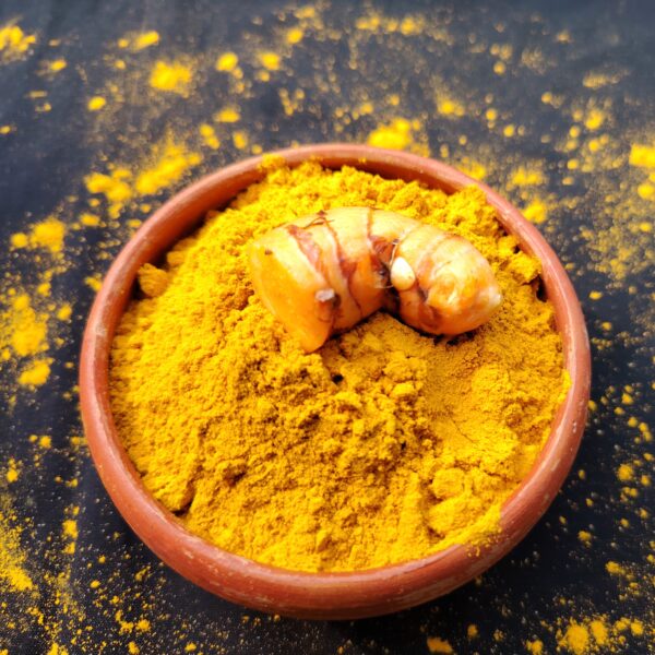 কাচা হলুদের গুড়া (Raw tumeric powder)